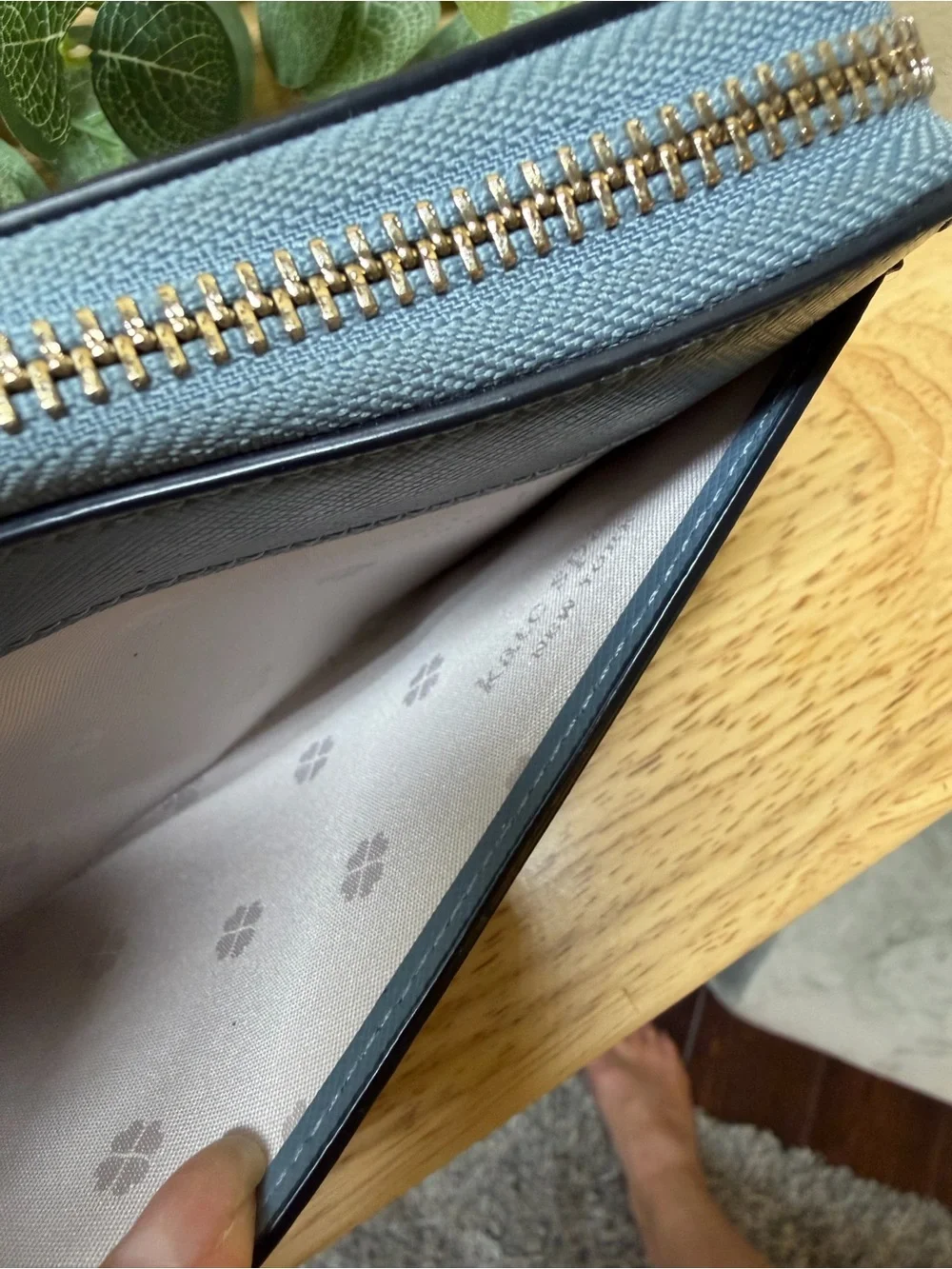 Katr Spade Zip Around Wallet